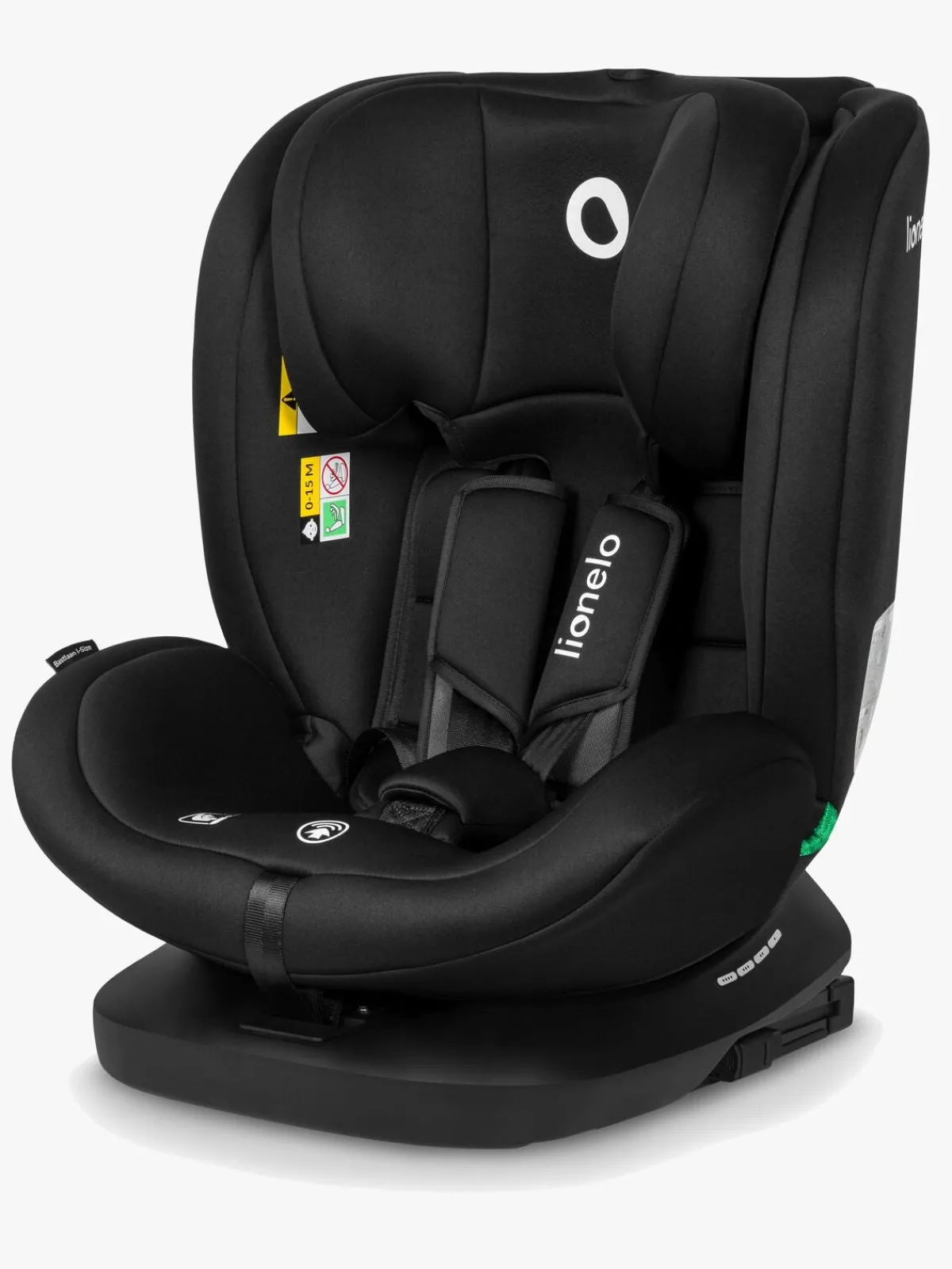 Lionelo Autostole 9-36 Kg*BASTIAAN i-Size Autostol, Black Carbon