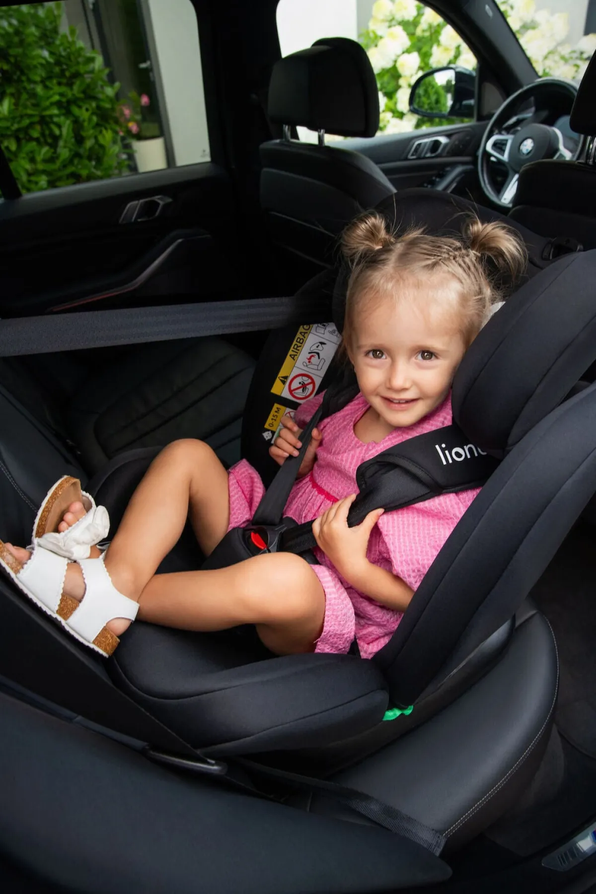 Lionelo Autostole 9-36 Kg*BASTIAAN i-Size Autostol, Black Carbon