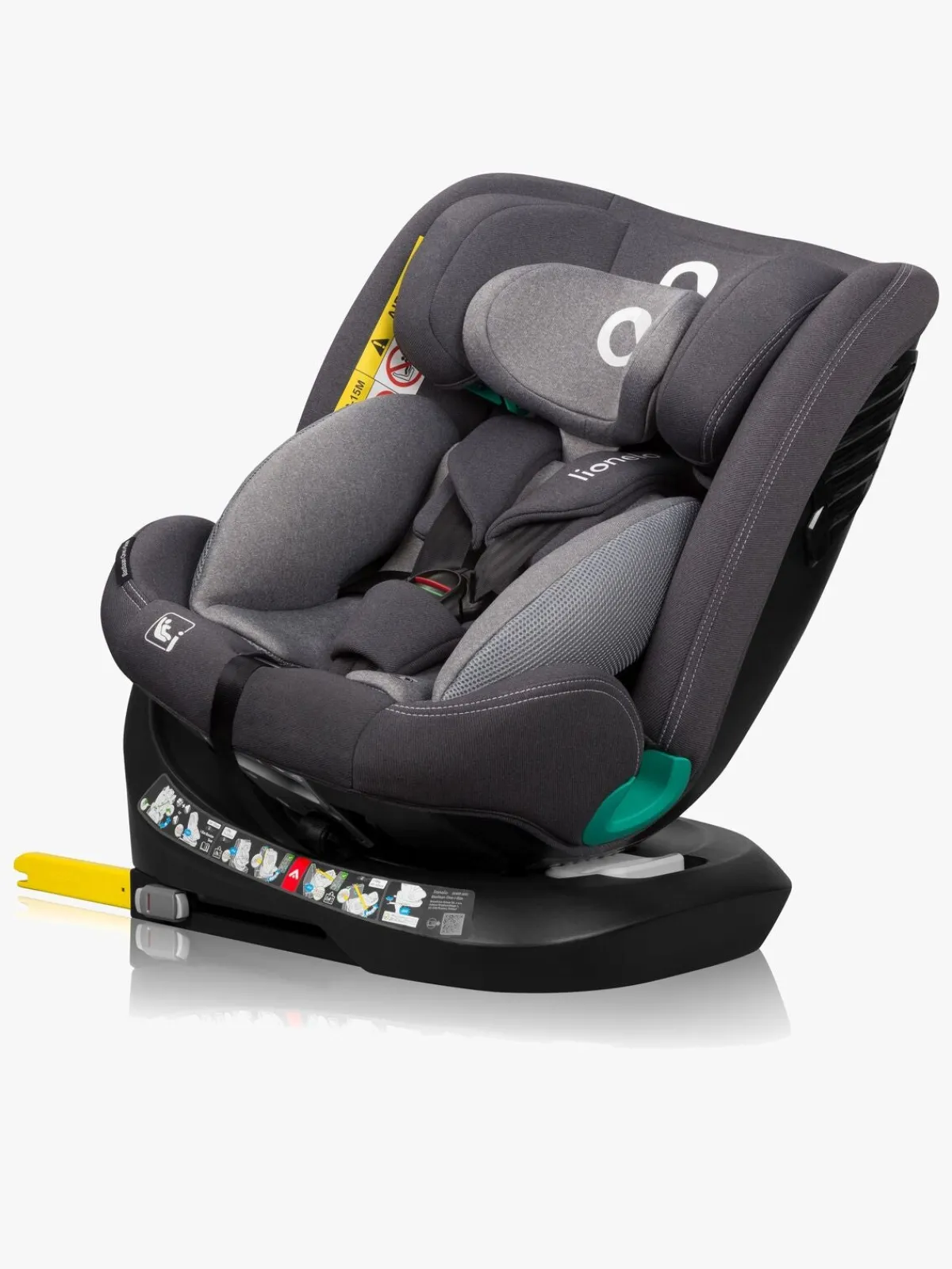 Lionelo Autostole 15-36 Kg>Bastiaan One I-size Autostol, Grey Stone