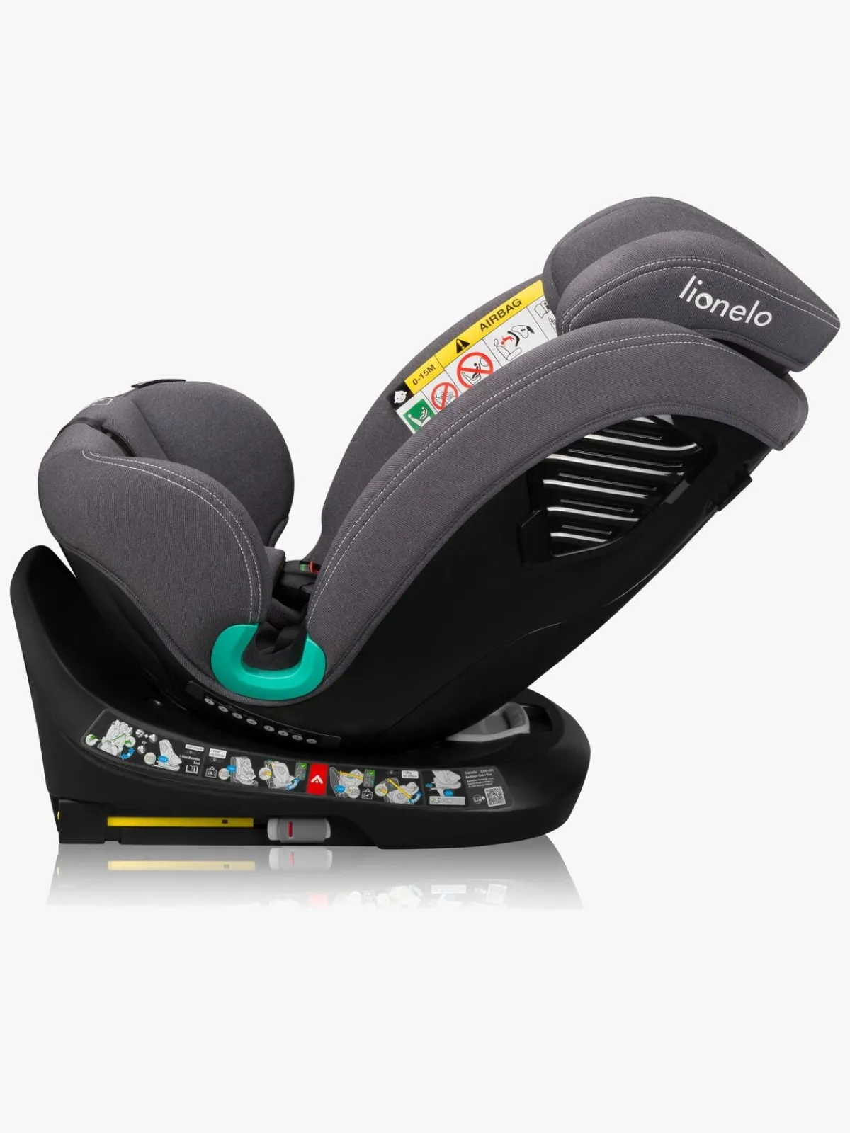 Lionelo Autostole 15-36 Kg>Bastiaan One I-size Autostol, Grey Stone