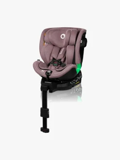 Lionelo Autostole 9-36 Kg*Harmony i-Size Autostol, Pink Mauve Bamboo Lyserød