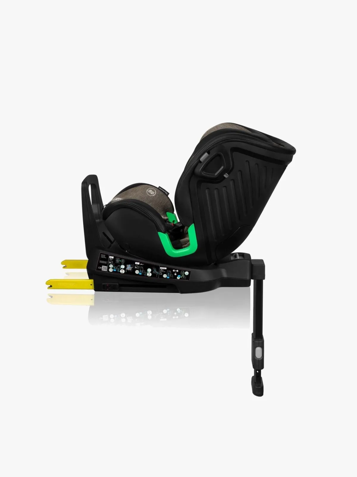 Lionelo Autostole 9-36 Kg>Harmony i-Size Autostol, Green Olive Leather