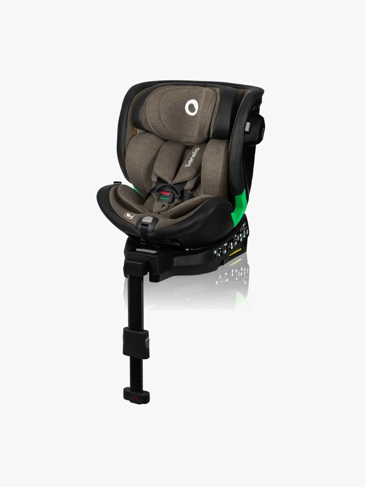 Lionelo Autostole 9-36 Kg>Harmony i-Size Autostol, Green Olive Leather