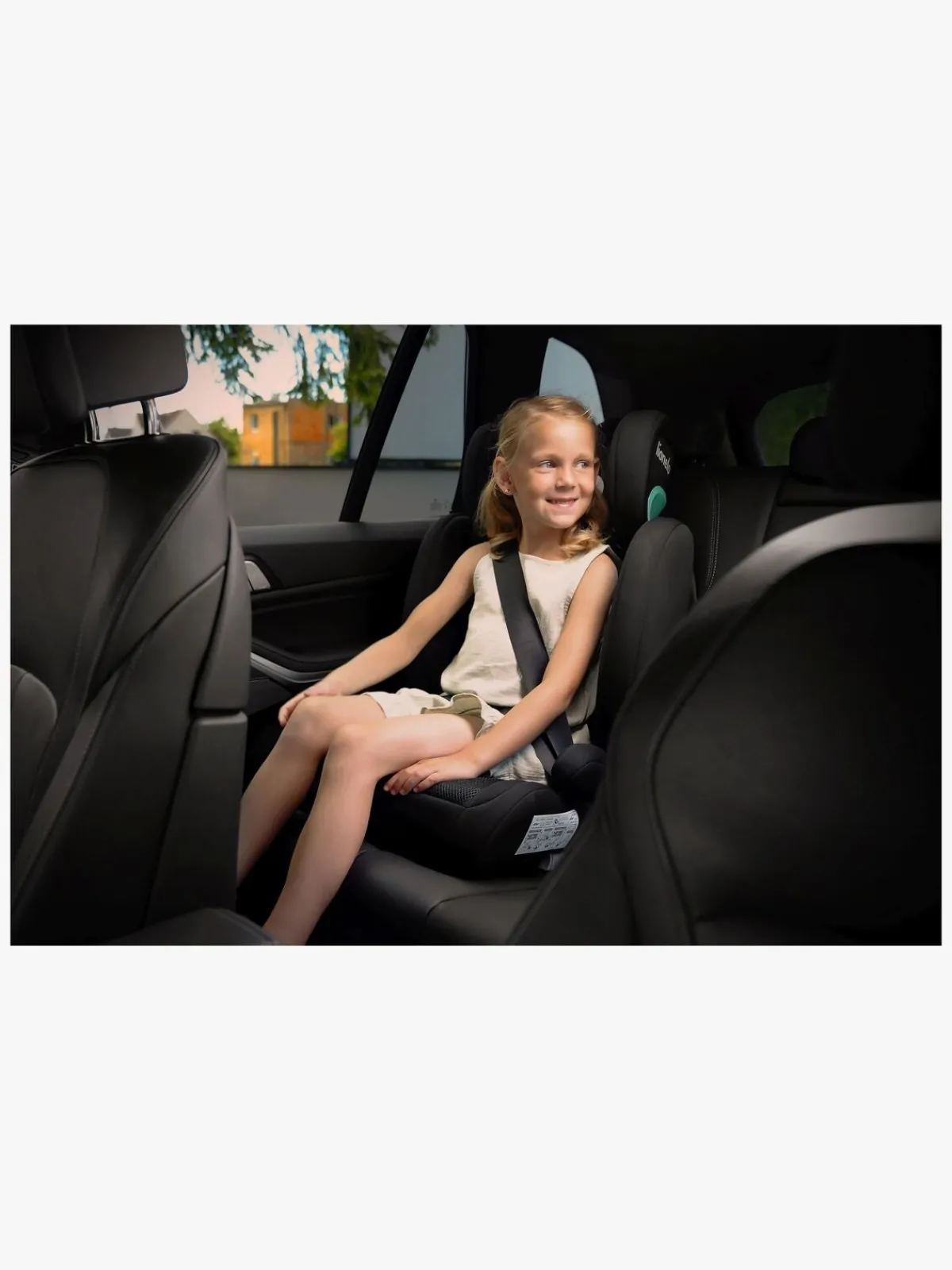 Lionelo HUGO i-Size Autostol, Black Carbon