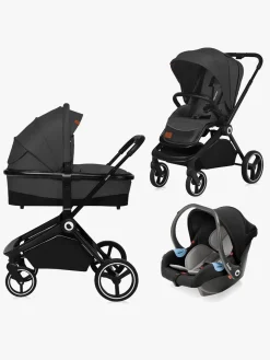 Lionelo Duo- & Kombivogne*3-i-1 Mika Duovogn, Grey Graphite