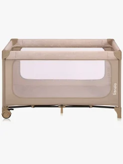 Børn Lionelo Børnesenge & Tilbehør>JASMIN EASY FOLD Weekendseng, Sand