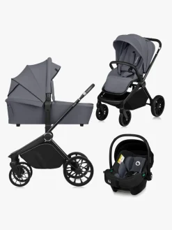 Lionelo Duo- & Kombivogne*MIKA Plus 3-in-1 Duovogn, Grey Stone Grå