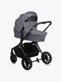 Lionelo Duo- & Kombivogne*MIKA Plus 3-in-1 Duovogn, Grey Stone Grå