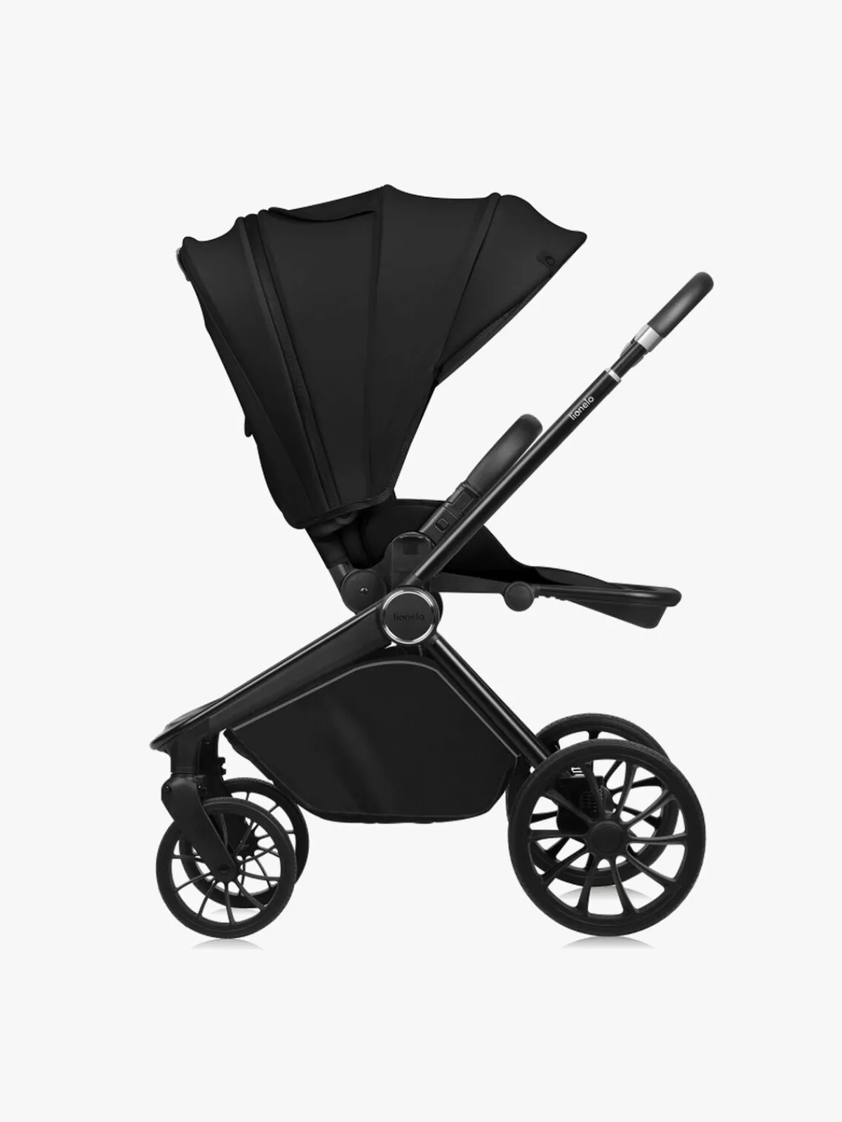 Lionelo Duo- & Kombivogne>MIKA Plus 2-in-1 Duovogn, Black Onyx