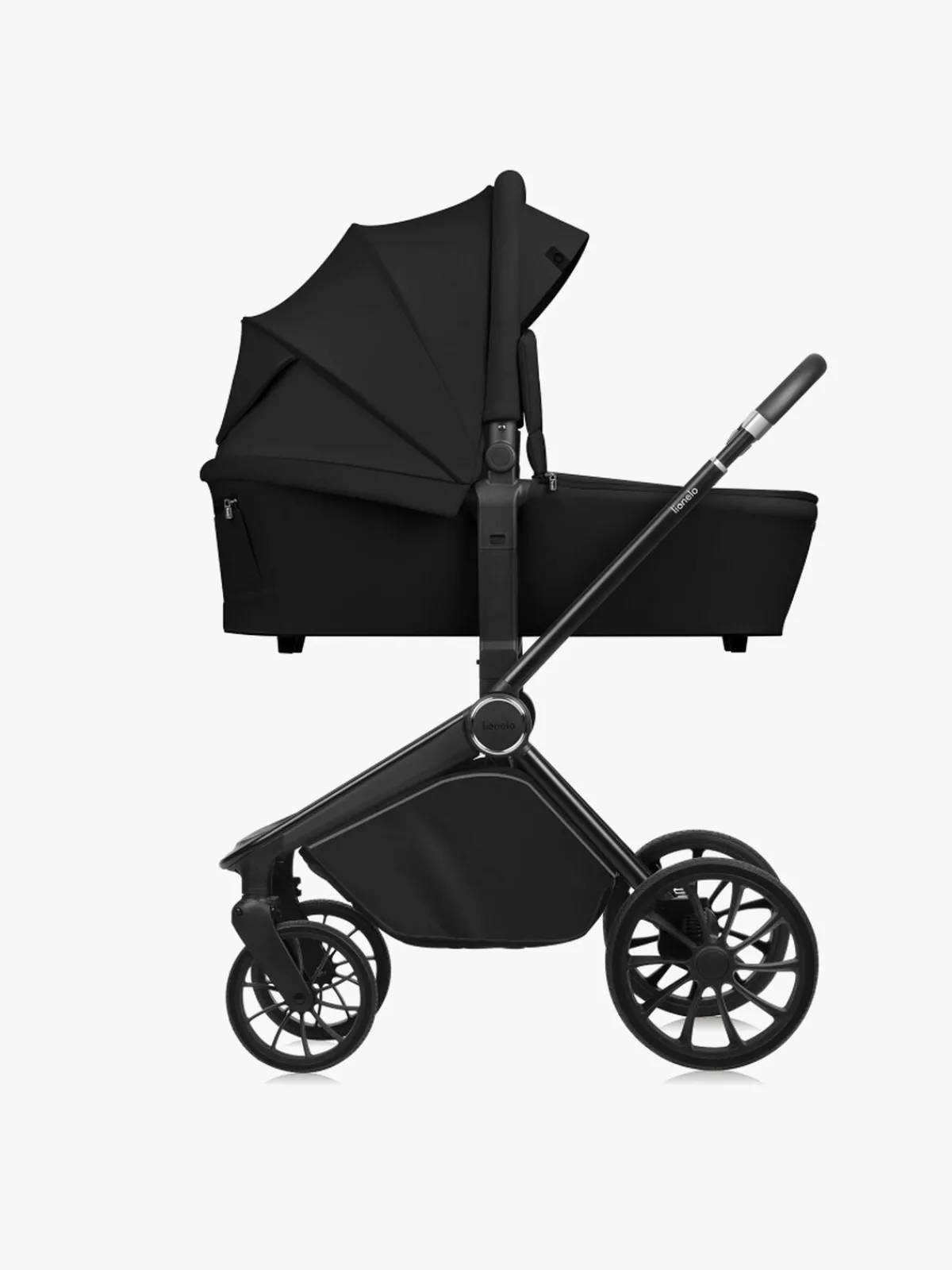 Lionelo Duo- & Kombivogne>MIKA Plus 2-in-1 Duovogn, Black Onyx