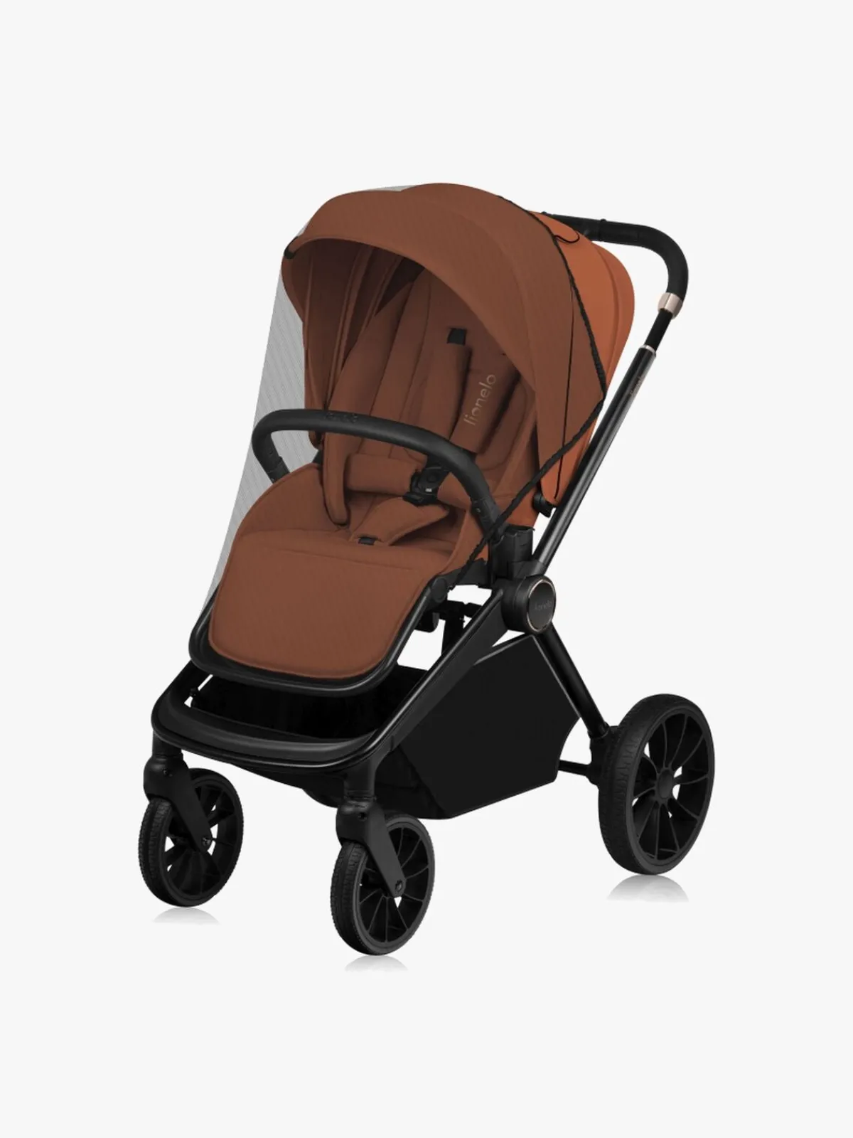 Lionelo Duo- & Kombivogne>MIKA Plus 3-in-1 Duovogn, Brown Rust