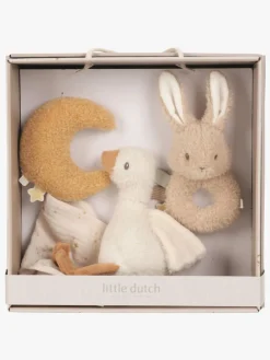 LittleDutch Stofbleer, Nusseklude & Babytæpper*Little Dutch Baby Bunny & Goose Gavesæt