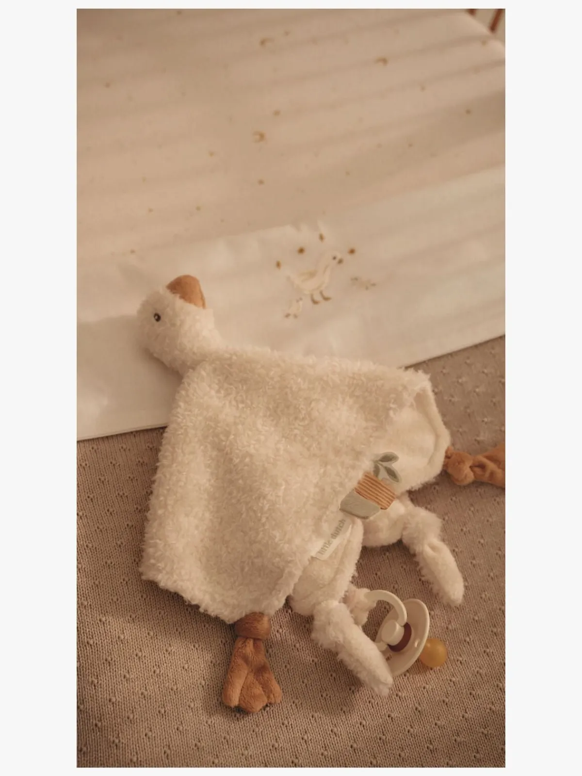 LittleDutch Stofbleer, Nusseklude & Babytæpper*Little Dutch Baby Goose Nusseklud