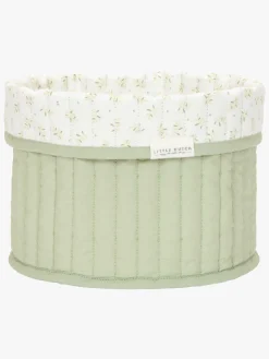 Børn LittleDutch Little Dutch Blueberry Leaves Opbevaringskurv S, Grøn