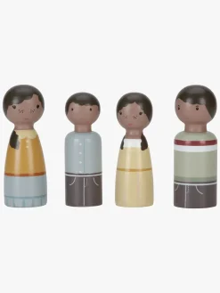 LittleDutch Dukker & Bamser*Little Dutch Dukkesæt til Dukkehus, Familien Evi