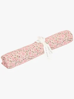 LittleDutch Stofbleer, Nusseklude & Babytæpper*Little Dutch Fairy Floral Tæppe/ Stofble i Musselin, Pink