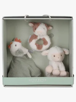 LittleDutch Dåbsgaver*Little Dutch Little Farm Gavesæt Grøn/Hvid