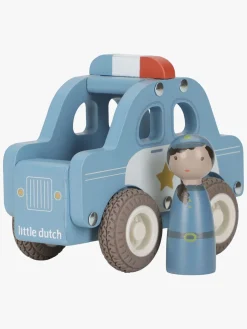LittleDutch Legetøjsbiler & -Fartøjer*Little Dutch Politibil med Figur Blå