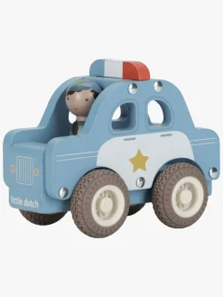 LittleDutch Legetøjsbiler & -Fartøjer*Little Dutch Politibil med Figur Blå