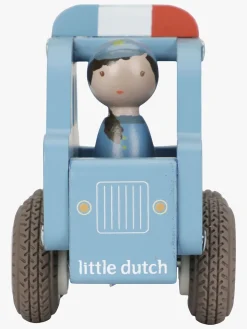 LittleDutch Legetøjsbiler & -Fartøjer*Little Dutch Politibil med Figur Blå