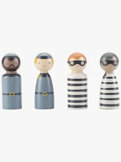 LittleDutch Legetøjsbiler & -Fartøjer*Little Dutch Politibil med Figurer