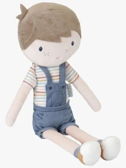 LittleDutch Dukker & Bamser*Blød Dukke Jim 35 cm Blå