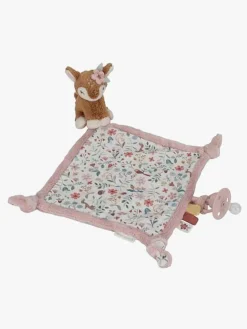 LittleDutch Stofbleer, Nusseklude & Babytæpper*Fairy Garden Deer Nusseklud Lyserød/Brun