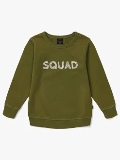 Børn LucaLola Luca & Lola Adreano Trøje, Army Green