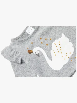 LucaLola Overdele*Luca & Lola Alessandra Trøje Baby, Grey Melange