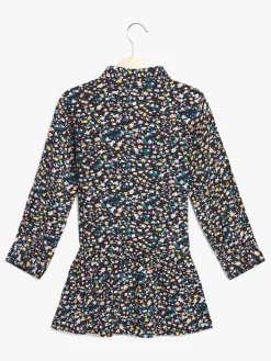 LucaLola Kjoler & Tunikaer*Luca & Lola Elena Kjole, Flowers Brun