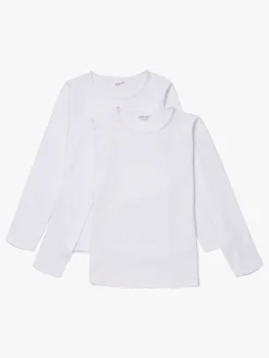 LucaLola Overdele*Luca & Lola Eloisa Langærmet Top 2-pak, White