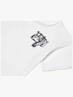Børn LucaLola Luca & Lola Ettore T-Shirt 2-pak, White/Black