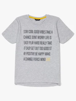 LucaLola Overdele*Luca & Lola Gino T-Shirt, Grey Grå