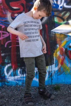 LucaLola Overdele*Luca & Lola Gino T-Shirt, Grey Grå