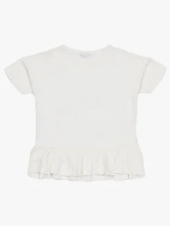 LucaLola Overdele*Luca & Lola Natalia T-Shirt, White Hvid