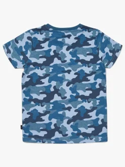 Børn LucaLola Overdele></noscript>Luca & Lola San Marino T-Shirt 2-pak, Blue Camouflage/White