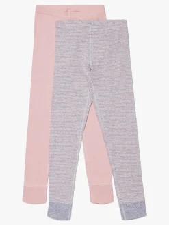 Børn LucaLola Luca & Lola Toto Lange Underbukser 2-pak, Pink/Stripes