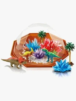 4M Eksperimenter & Videnskab*Eksperiment Krystallerdyrkning Dinosaur Flerfarvet