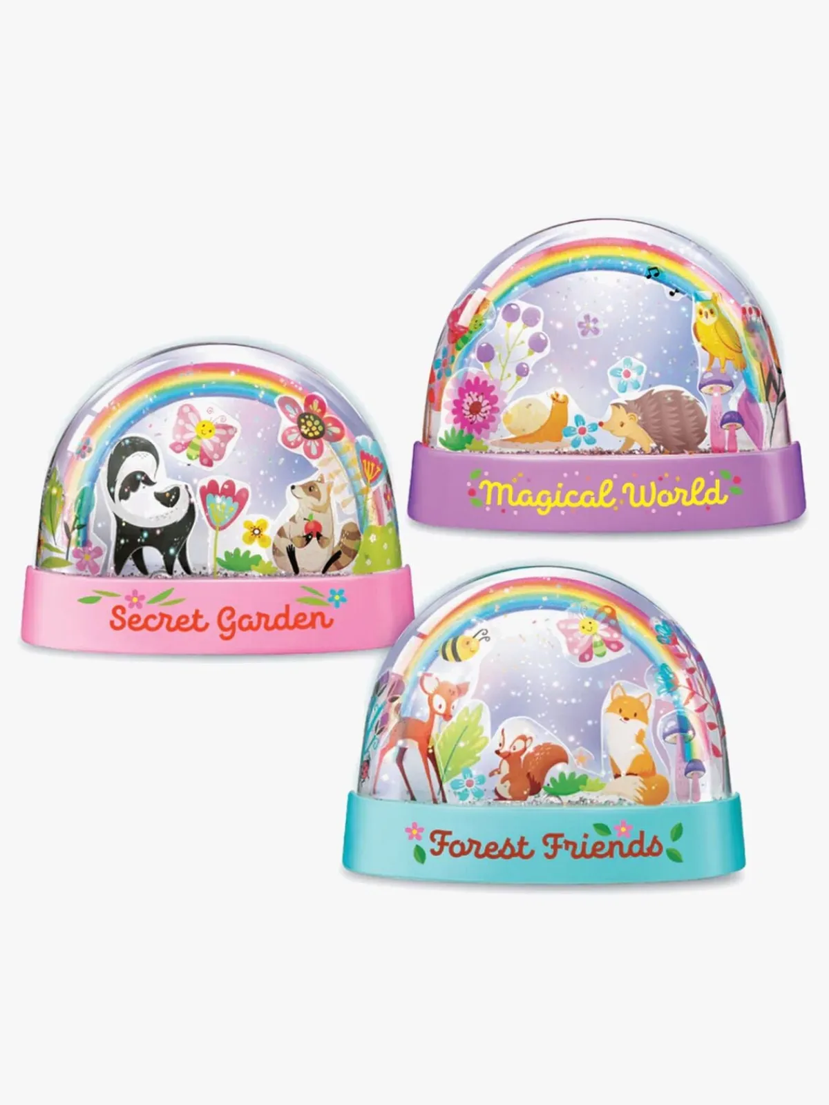 4M Kreativt Legetøj*KidzMaker DIY-sæt Regnbue Snekugle Flerfarvet