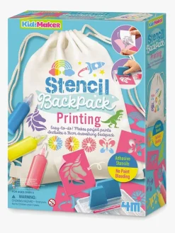 4M Kreativt Legetøj>KidzMaker DIY-sæt Skabelontryk Gymnastikpose