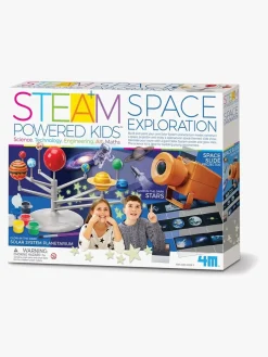 4M Eksperimenter & Videnskab*STEAM Powered Kids Forskersæt Det Ydre Rum Flerfarvet