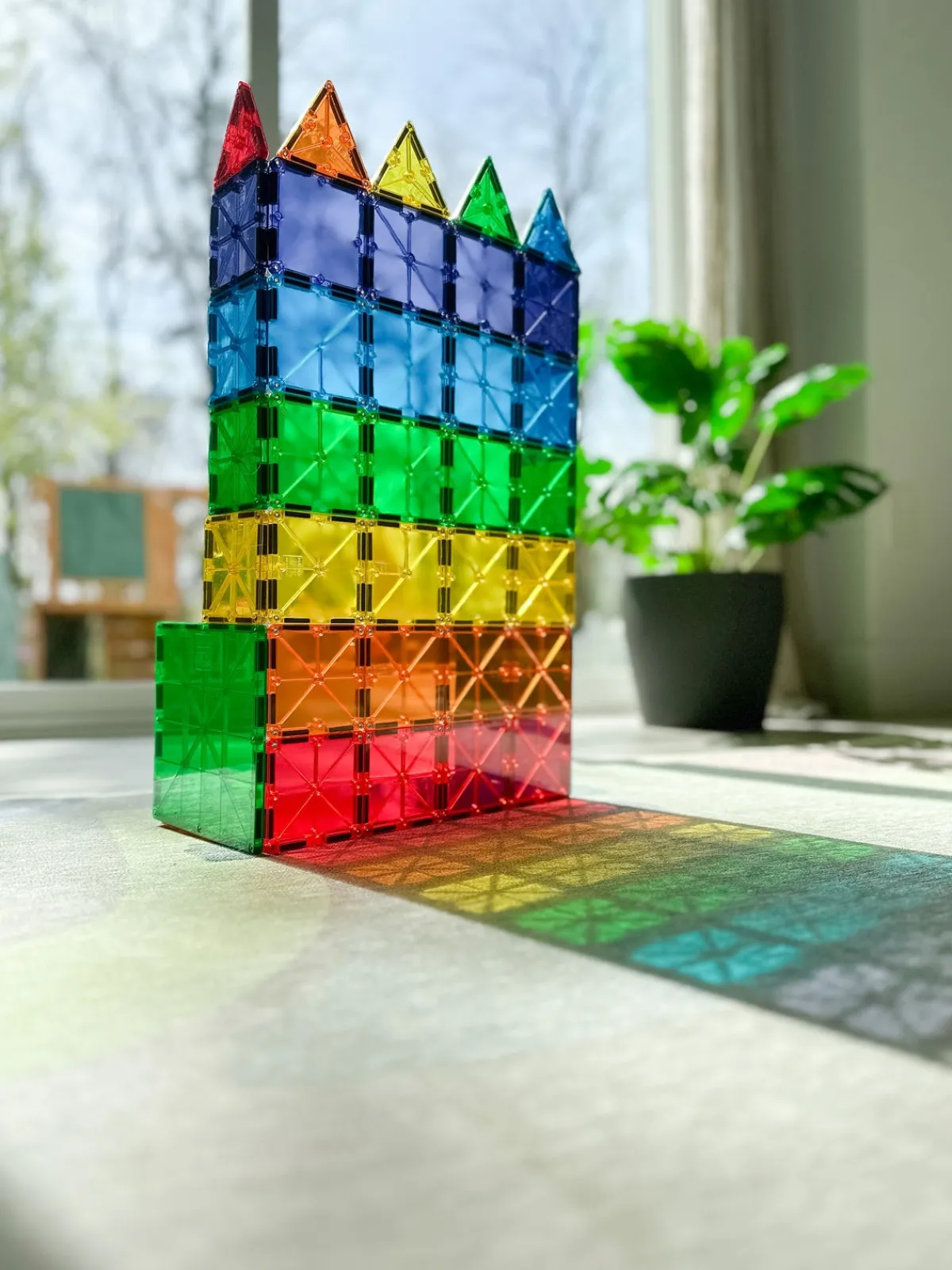 MagnaTiles Byggesæt & Lego*MAGNA-TILES Clear Colours Byggesæt 100 Dele