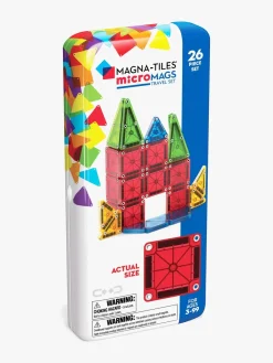 MagnaTiles Byggesæt & Lego*MAGNA-TILES MicroMAGS Travel Metalæske