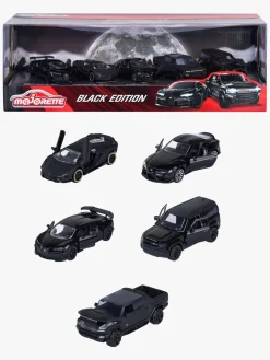 Majorette Legetøjsbiler & -Fartøjer>Biler Gaveæske 5-pak, Sort