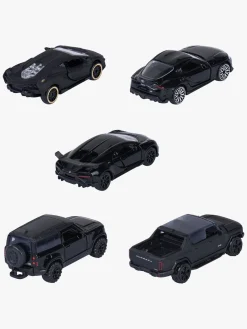 Majorette Legetøjsbiler & -Fartøjer>Biler Gaveæske 5-pak, Sort