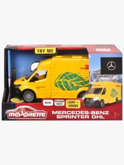Majorette Legetøjsbiler & -Fartøjer>Grand Series Bil Mercedes-Benz Sprinter DHL