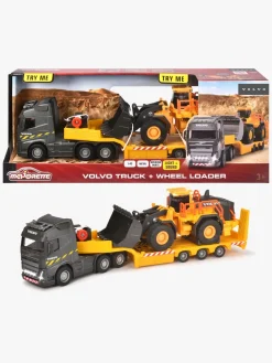 Majorette Legetøjsbiler & -Fartøjer>Grand Series Volvo FH-16 Lastbil med L350H Gravko