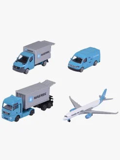 Majorette Legetøjsbiler & -Fartøjer*Maersk Gaveæske 4-Pak