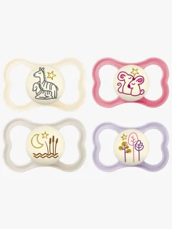 MAM Sutter & Suttesnore>Air Night Sutter 16-36m 4-pak, Pink/Neutral