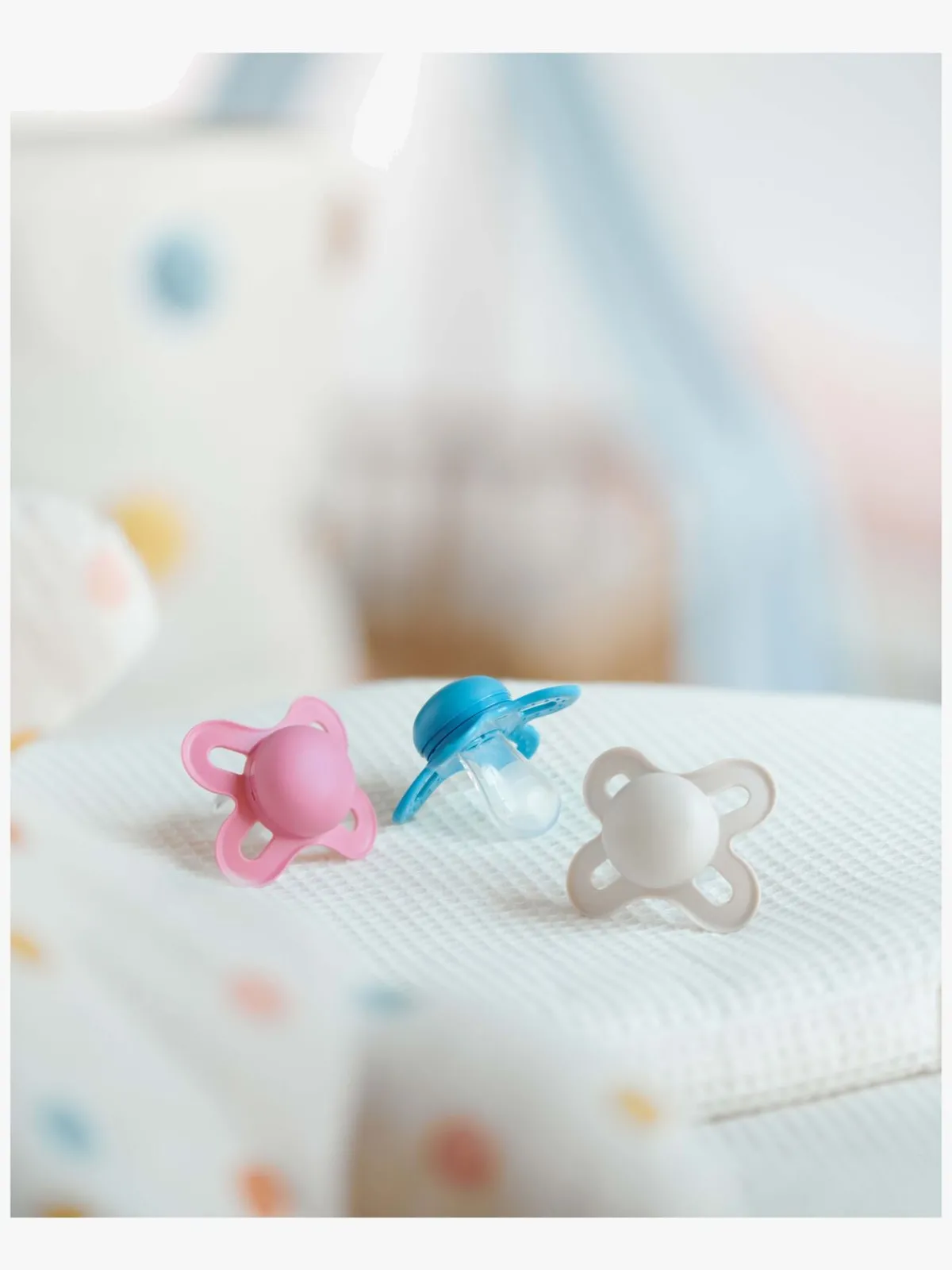 MAM Air Silikone Sutter 6-16m 4-pak, Pink/Neutral